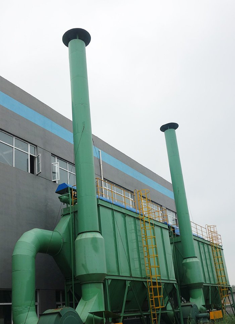 extracción de polvo